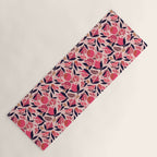 Pomegranate - Pink Yoga Mat Gallery Image 1