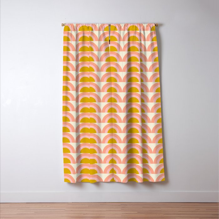 Geometry #10 Window Curtain Gallery Image 3