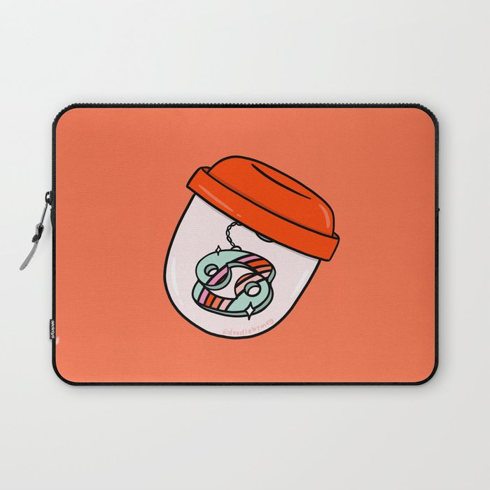 Cancer Keychain Laptop Sleeve Gallery Image 1