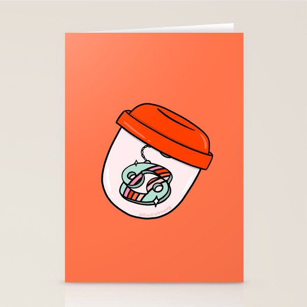 Cancer Keychain Stationery Card Gallery Image 2