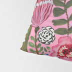 Pink Garden Flowers Pillow Sham Gallery Image 4