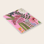 Pink Garden Flowers Notebook Gallery Image 3