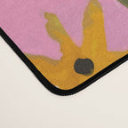 Pink Garden Flowers Desk Mat Gallery Image 4