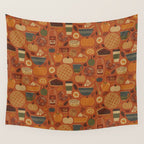 Pumpkin Spice Wall Tapestry Gallery Image 4
