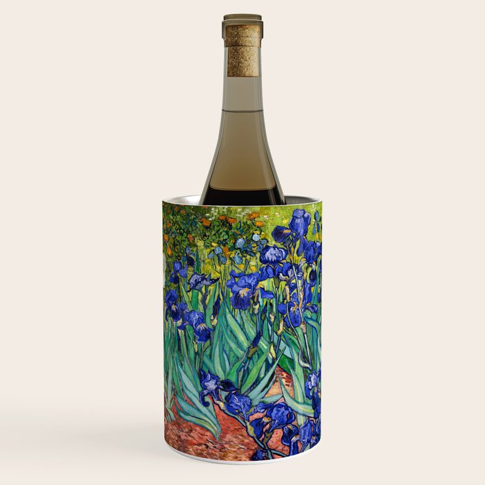 Irises by Vincent van Gogh Wine Chiller Gallery Image 1