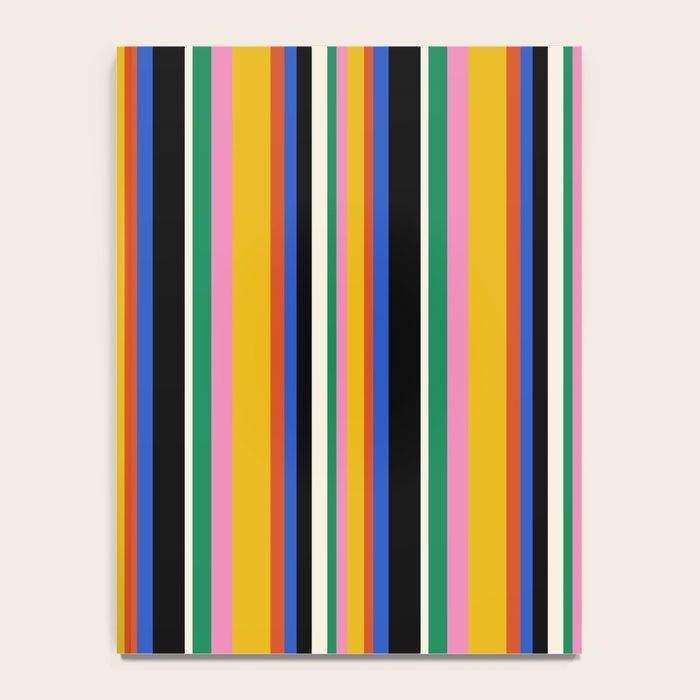 Classic Stripes XIII - Bold Retro Notebook Gallery Image 4
