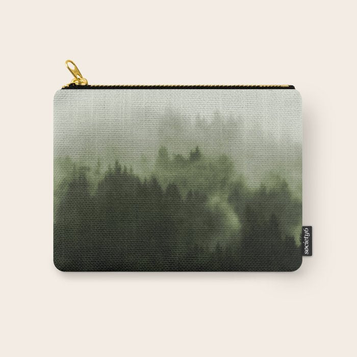 Drift - Green Mountain Forest Carry All Pouch Gallery Image 1