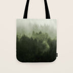 Drift - Green Mountain Forest Tote Bag Gallery Image 1
