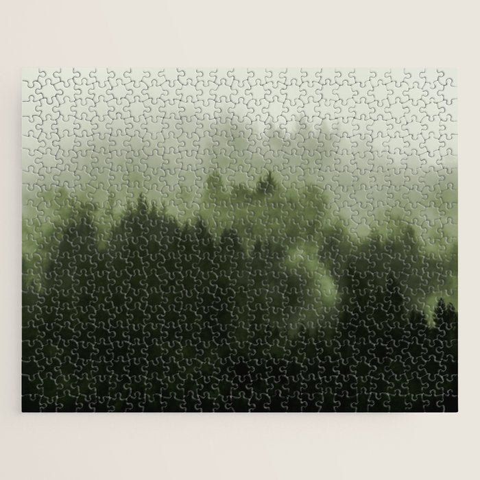 Drift - Green Mountain Forest Jigsaw Puzzle Gallery Image 1