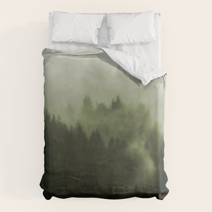 Drift - Green Mountain Forest Duvet Cover Gallery Image 6