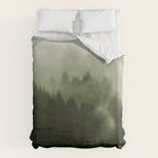 Drift - Green Mountain Forest Duvet Cover Gallery Image 6