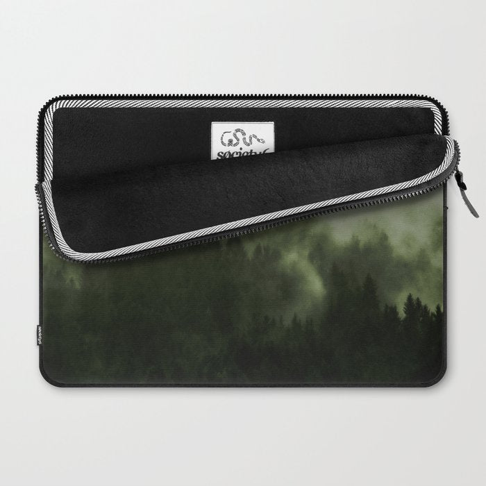 Drift - Green Mountain Forest Laptop Sleeve Gallery Image 2