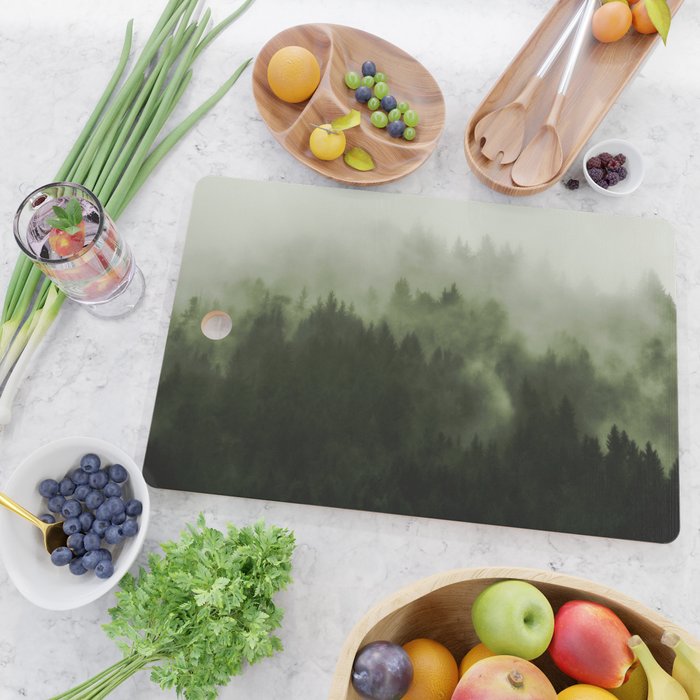 Drift - Green Mountain Forest Cutting Board Gallery Image 2