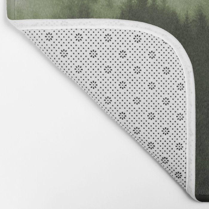Drift - Green Mountain Forest Bath Mat Gallery Image 2