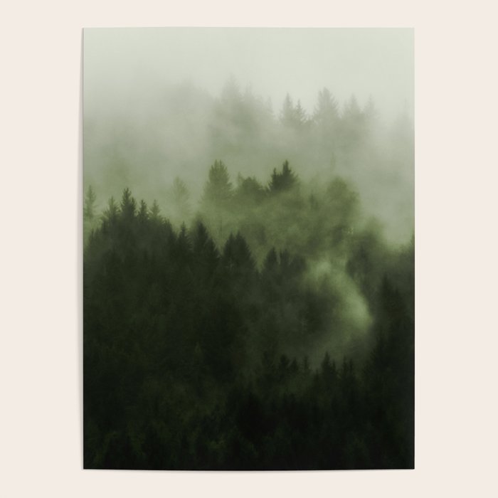 Drift - Green Mountain Forest Poster Gallery Image 1