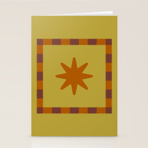 Vibrant Star Stationery Card Gallery Image 2