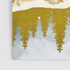 Winter Lake Forest Poster Gallery Image 3