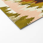 Winter Lake Forest Welcome Mat Gallery Image 2