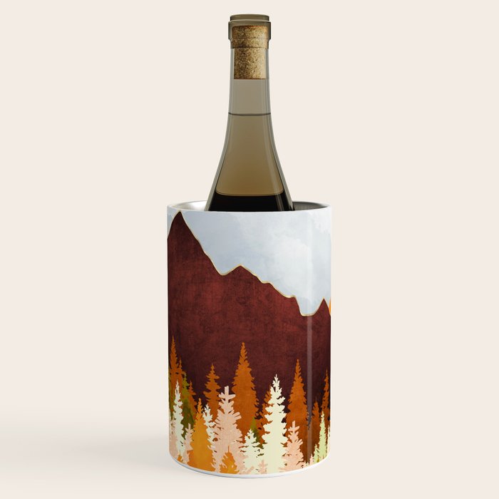 Winter Lake Forest Wine Chiller Gallery Image 1
