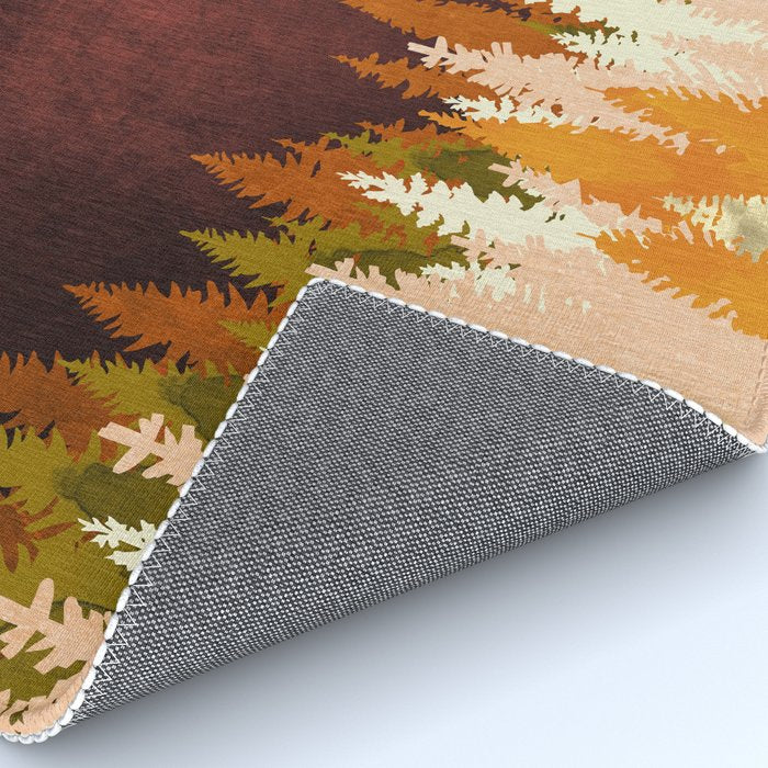Winter Lake Forest Rug Gallery Image 4