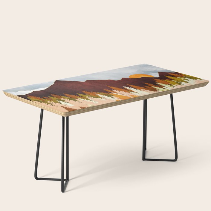 Winter Lake Forest Coffee Table Gallery Image 1