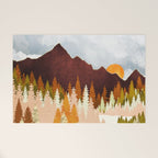 Winter Lake Forest Welcome Mat Gallery Image 1