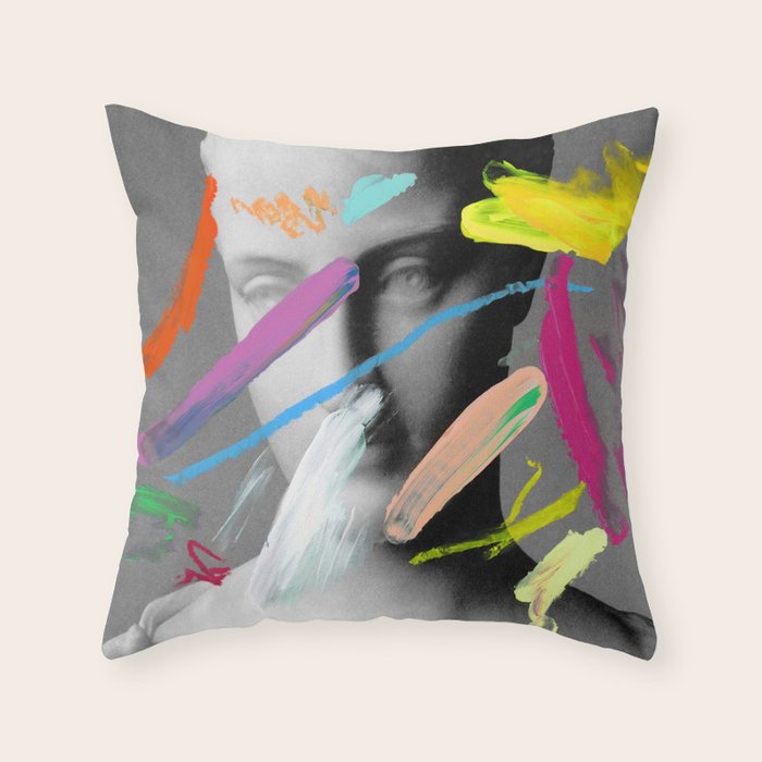 The Frustrating Logic of the Past Throw Pillow Gallery Image 6