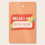 Hello I am a Precrastinator Cutting Board Gallery Image 1