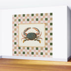 Checkered Crab Wall Mural Gallery Image 2