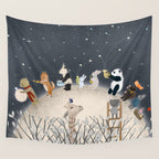 the moon song Wall Tapestry Gallery Image 4