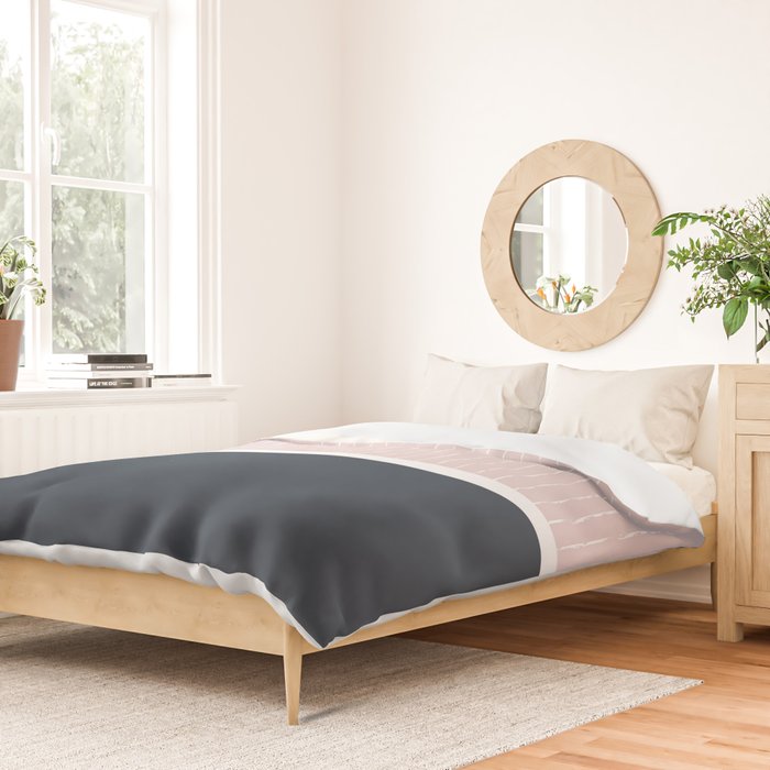 Pink & Navy Duvet Cover Gallery Image 2