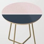 Pink & Navy Side Table Gallery Image 2