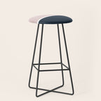 Pink & Navy Stool Gallery Image 1