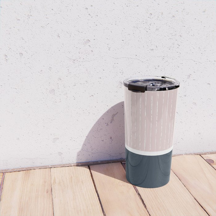 Pink & Navy Travel Mug Gallery Image 4