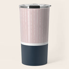 Pink & Navy Travel Mug Gallery Image 1