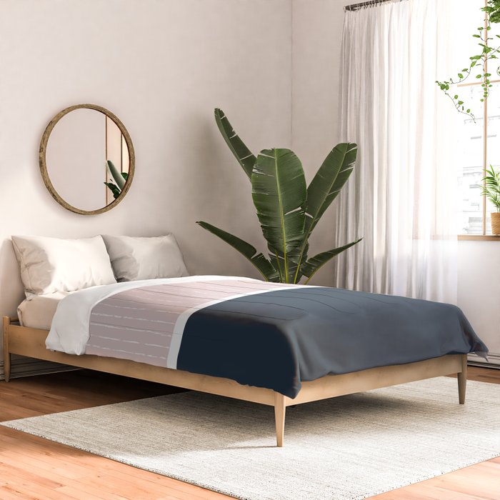 Pink & Navy Comforter Gallery Image 2