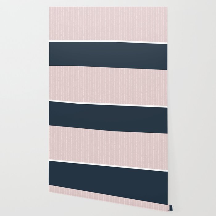 Pink & Navy Wallpaper Gallery Image 2