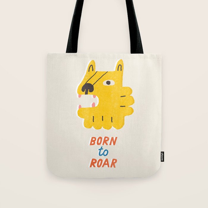 Born to roar Tote Bag Gallery Image 1
