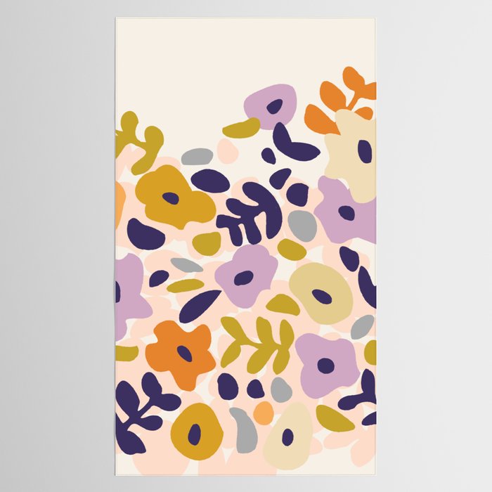 Design Gallery Berlin floral icons of design Tablecloth Gallery Image 2