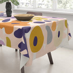 Design Gallery Berlin floral icons of design Tablecloth Gallery Image 3