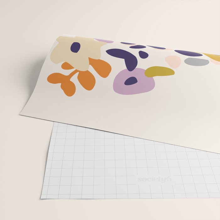Design Gallery Berlin floral icons of design Wrapping Paper Gallery Image 2