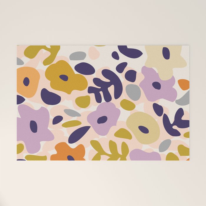 Design Gallery Berlin floral icons of design Welcome Mat Gallery Image 1