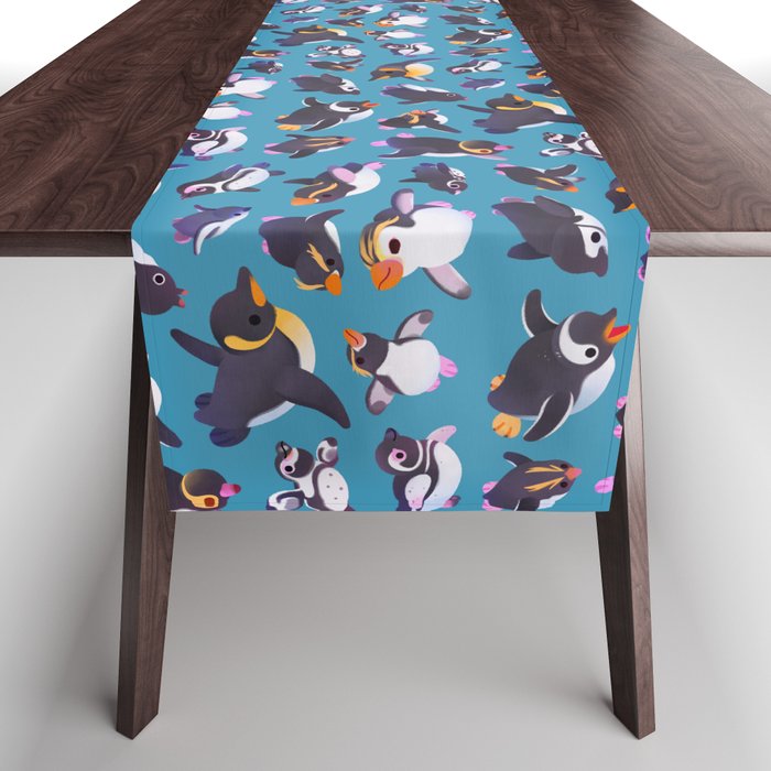 Penguin day Table Runner Gallery Image 1