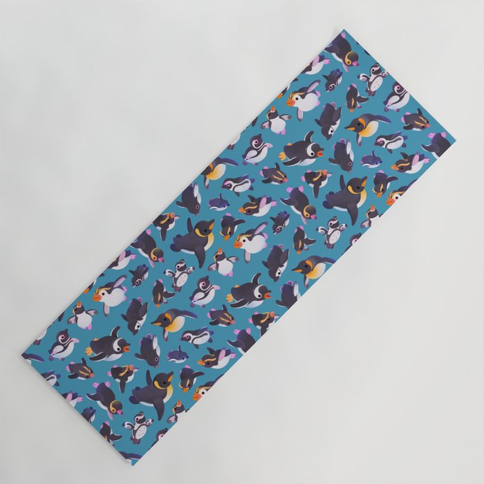 Penguin day Yoga Mat Gallery Image 1
