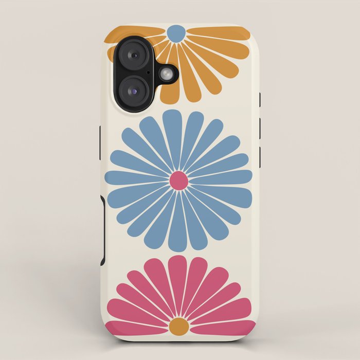 Retro Summer Daisies V iPhone Case Gallery Image 1