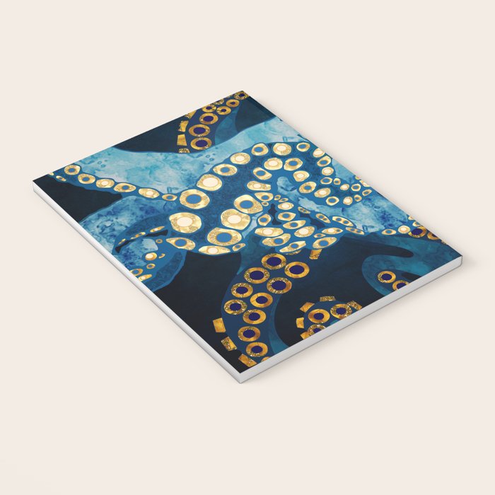 Metallic Octopus VII Notebook Gallery Image 3
