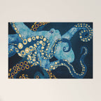 Metallic Octopus VII Welcome Mat Gallery Image 1