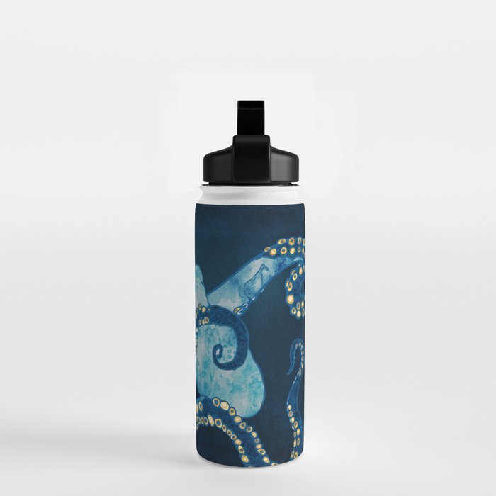 Metallic Octopus VII Water Bottle Gallery Image 2