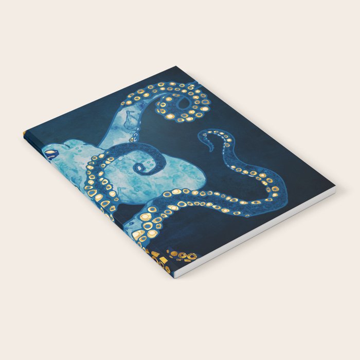 Metallic Octopus VII Notebook Gallery Image 1