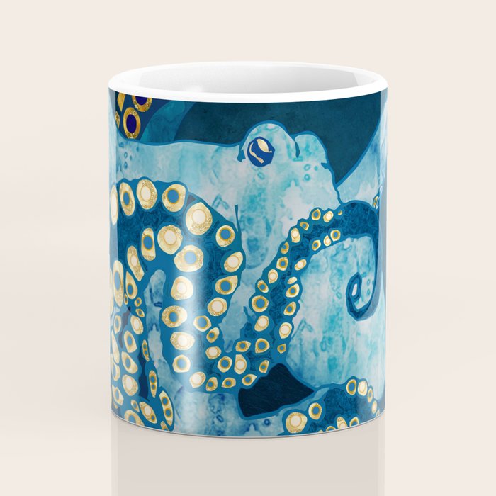 Metallic Octopus VII Coffee Mug Gallery Image 4
